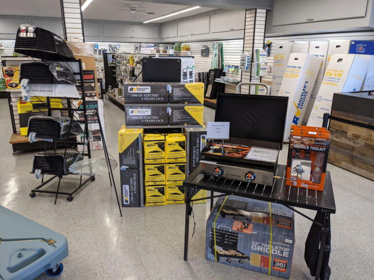 RV Parts and Accessories Department