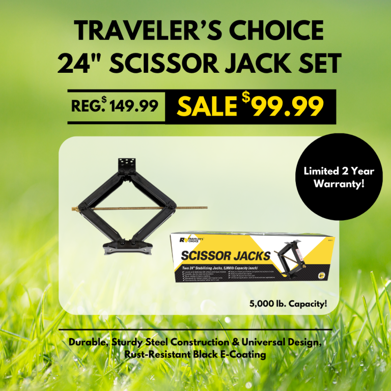 24in Scissor Jack Set