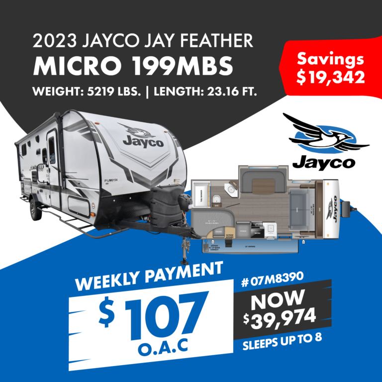 2023 Jayco Jay Feather Micro 199MBS