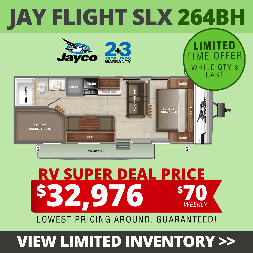 Christie's RV Current Promotions. HUGE Savings available!