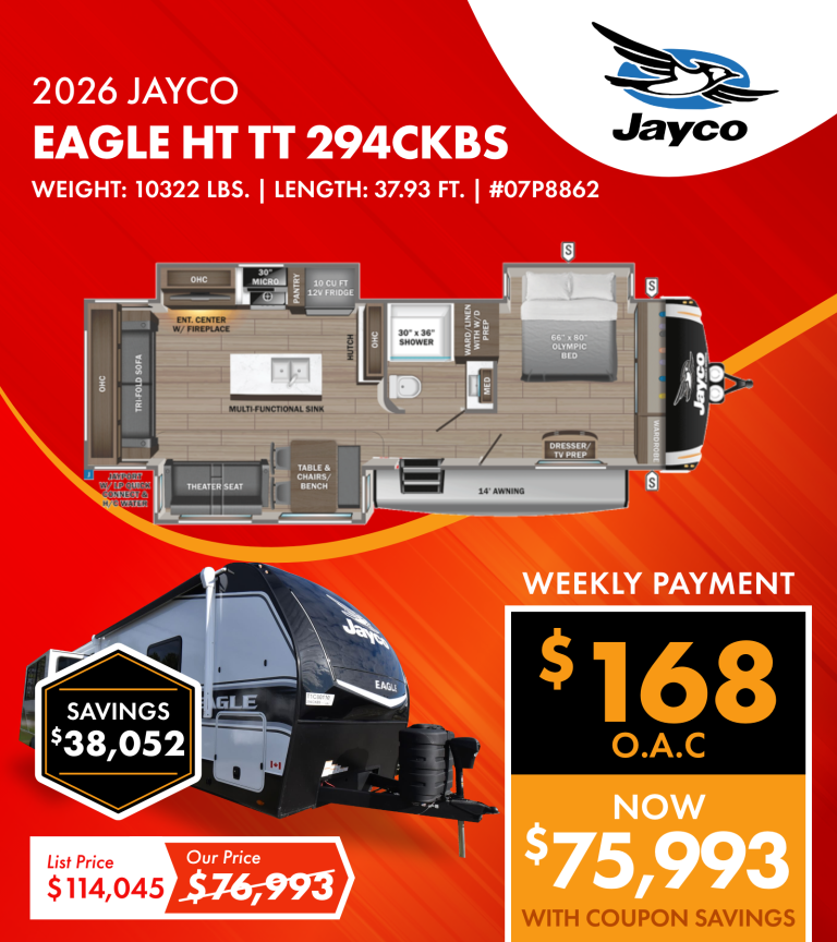 2026 Jayco Eagle HT TT 294CKBS