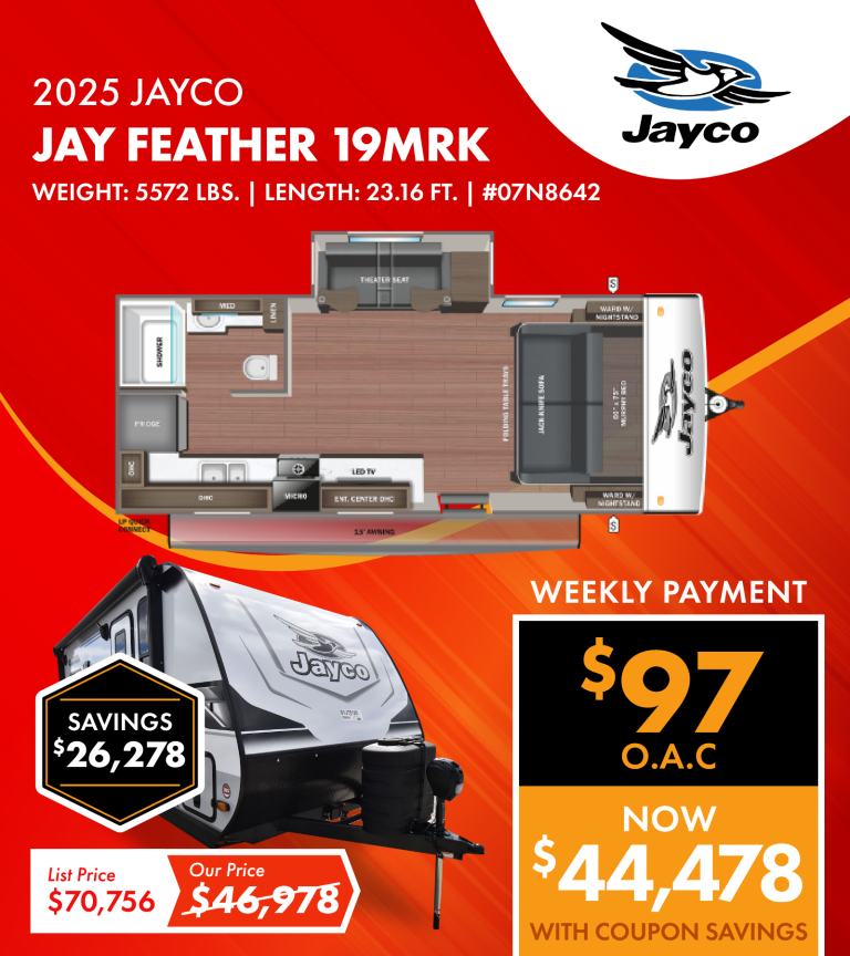 2025 Jayco Jay Feather 19MRK