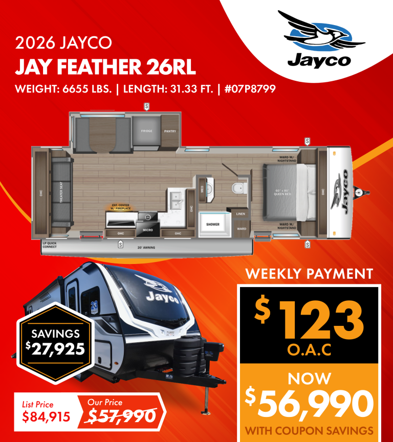 2026 Jayco Jay Feather 26RL