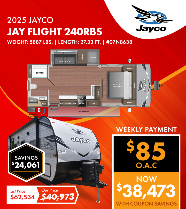 2025 Jayco Jay Flight 240RBS