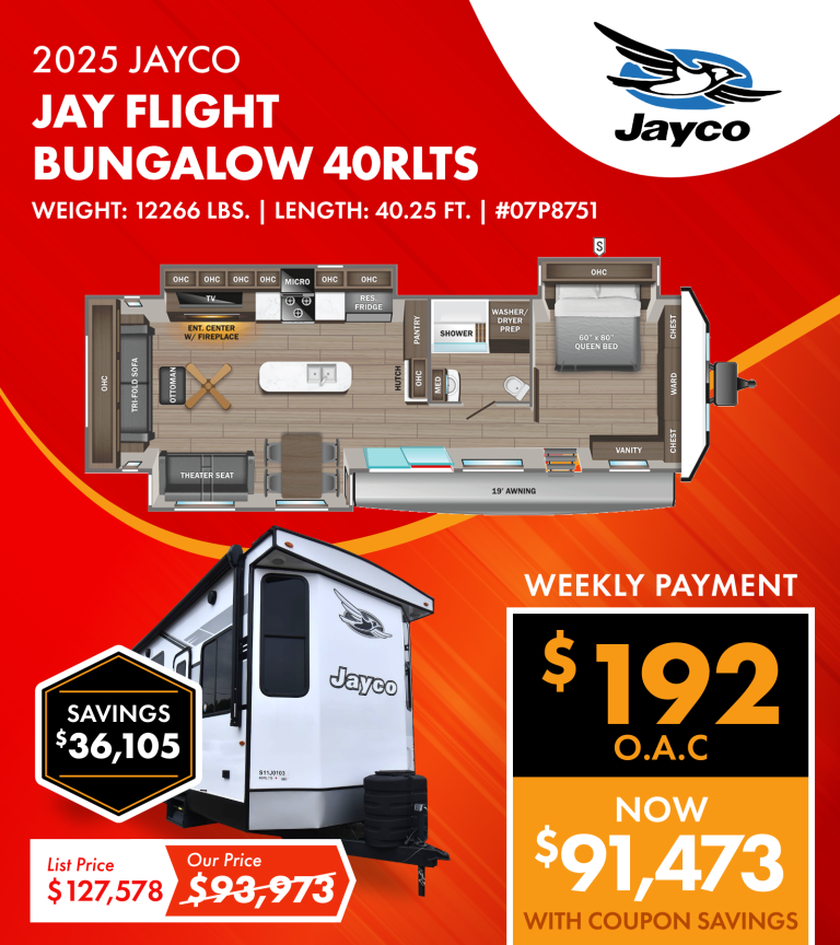 2025 Jayco Jay Flight Bungalow 40RLTS