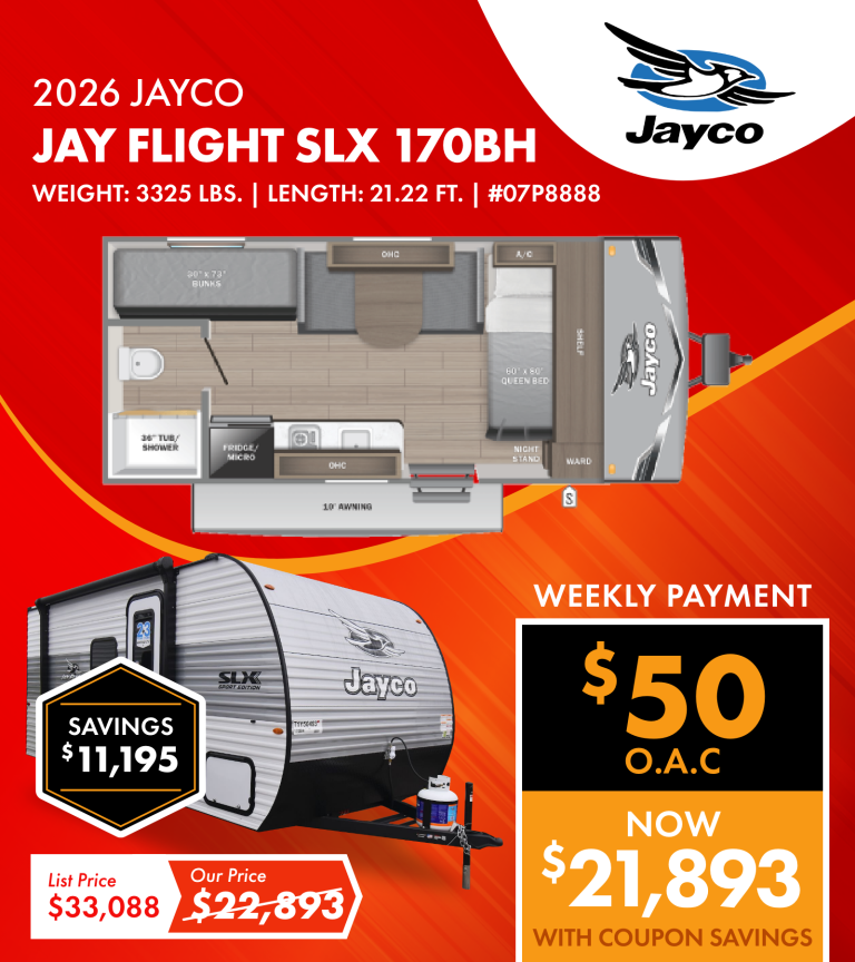 2026 Jayco Jay Flight SLX 170BH