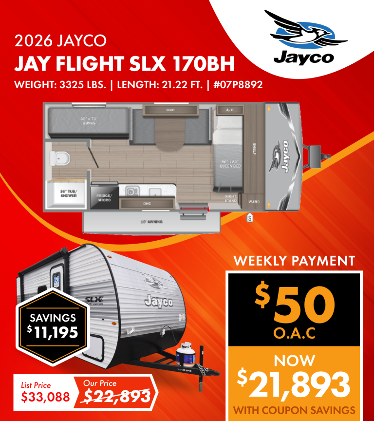 2026 Jayco Jay Flight SLX 170BH