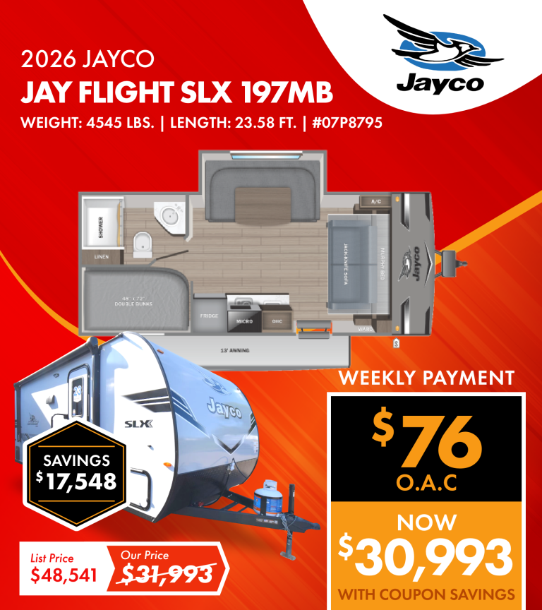2026 Jayco Jay Flight SLX 197MB