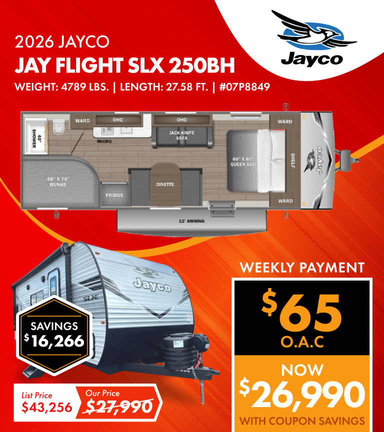 2026 Jayco Jay Flight SLX 250BH