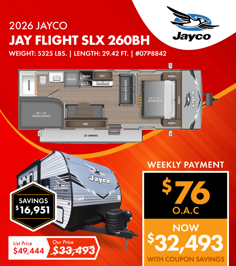2026 Jayco Jay Flight SLX 260BH