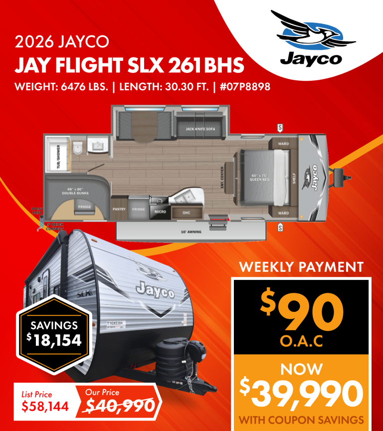 2026 Jayco Jay Flight SLX 261BHS