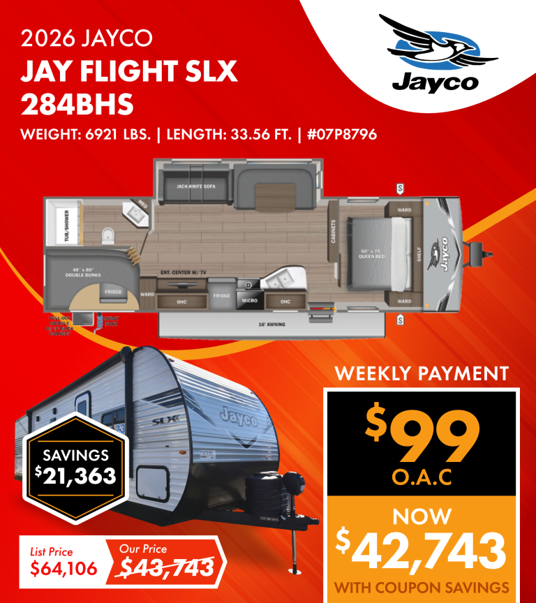 2026 Jayco Jay Flight SLX 284BHS