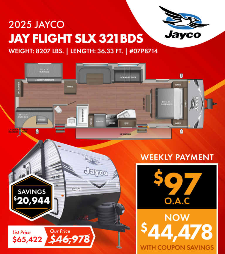 2025 Jayco Jay Flight SLX 321BDS