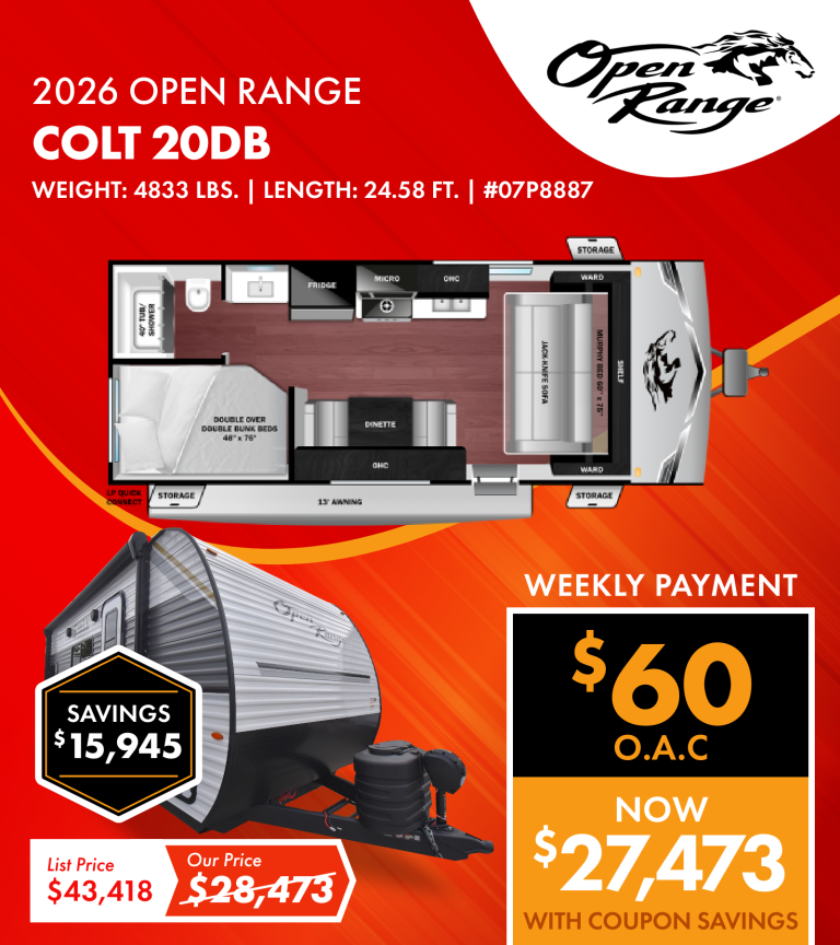 2026 Open Range Colt 20DB