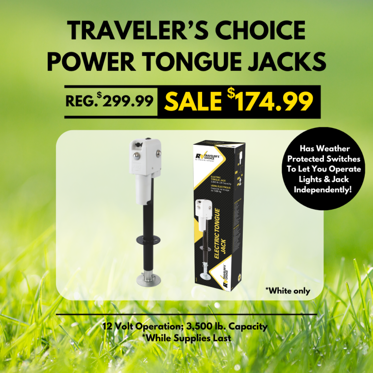 Traveler's Choice Power Tongue Jacks