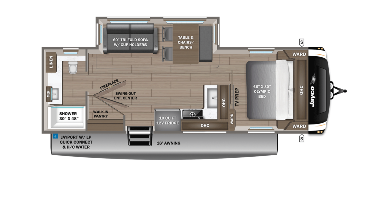 2026 Jayco Eagle HT TT 275RBCS Floorplan