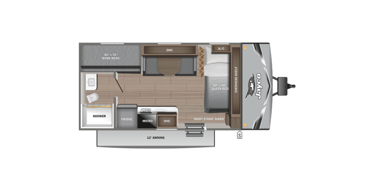 2026 Jayco Jay Flight SLX 175BH Floorplan