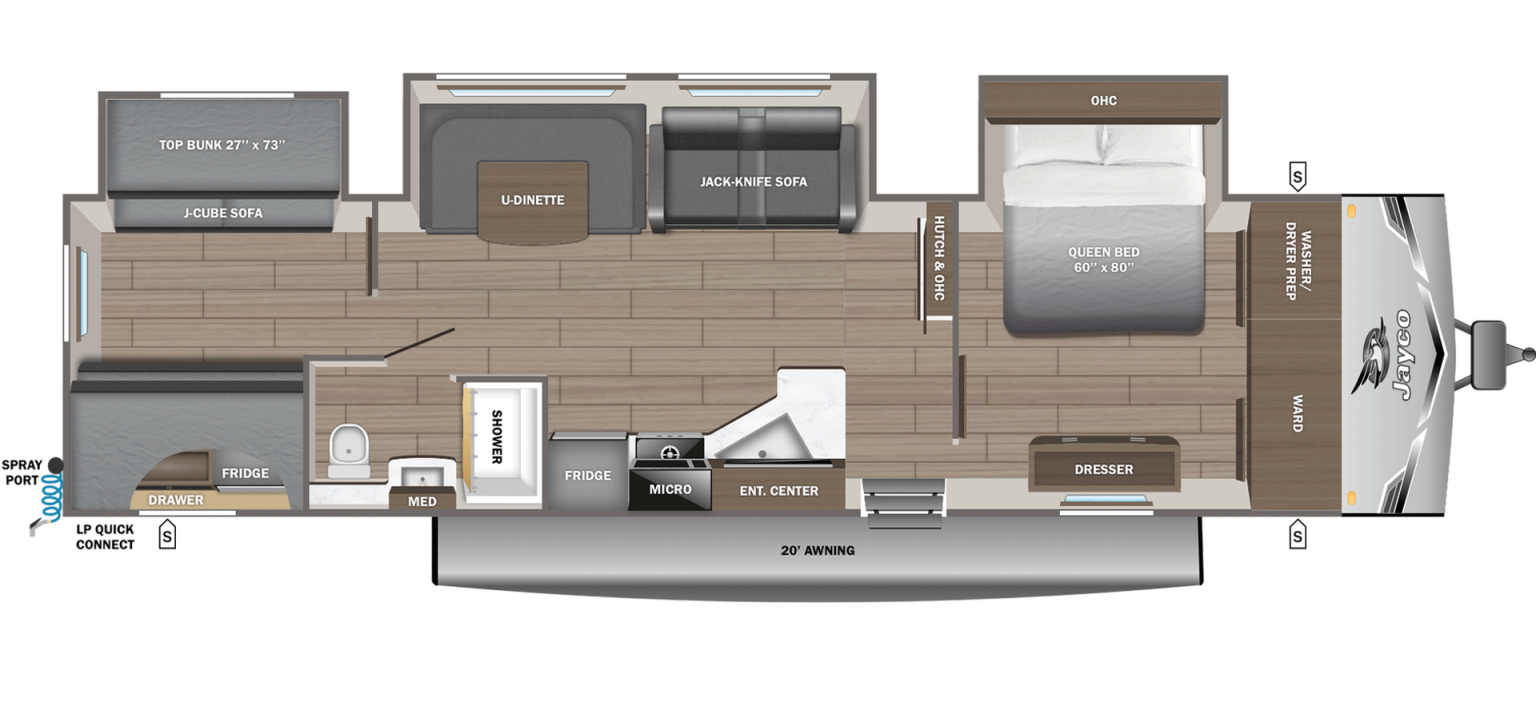NEW 2026 Jayco Jay Flight SLX 325BHT - Christie's RV