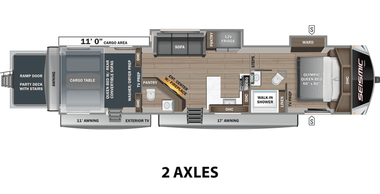 2026 Jayco Seismic 359 Floorplan