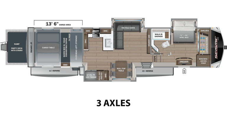 2026 Jayco Seismic 399 Floorplan