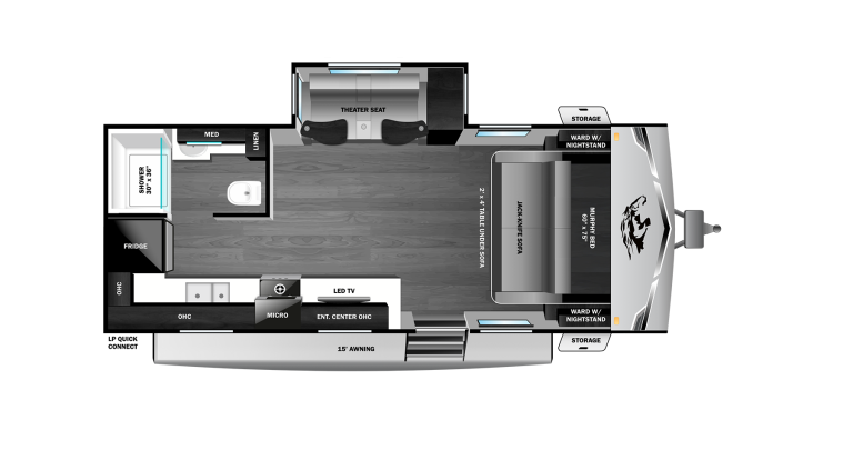 2026 Open Range Range Lite 200MLM Floorplan
