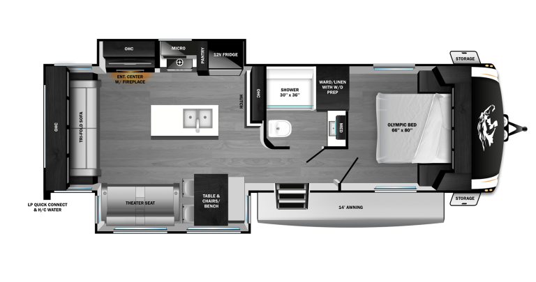 2026 Open Range Roamer Light Duty TT 29RLTS