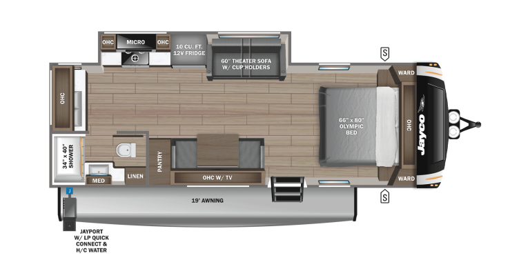 2025 Jayco Eagle HT 230MLCS Floorplan