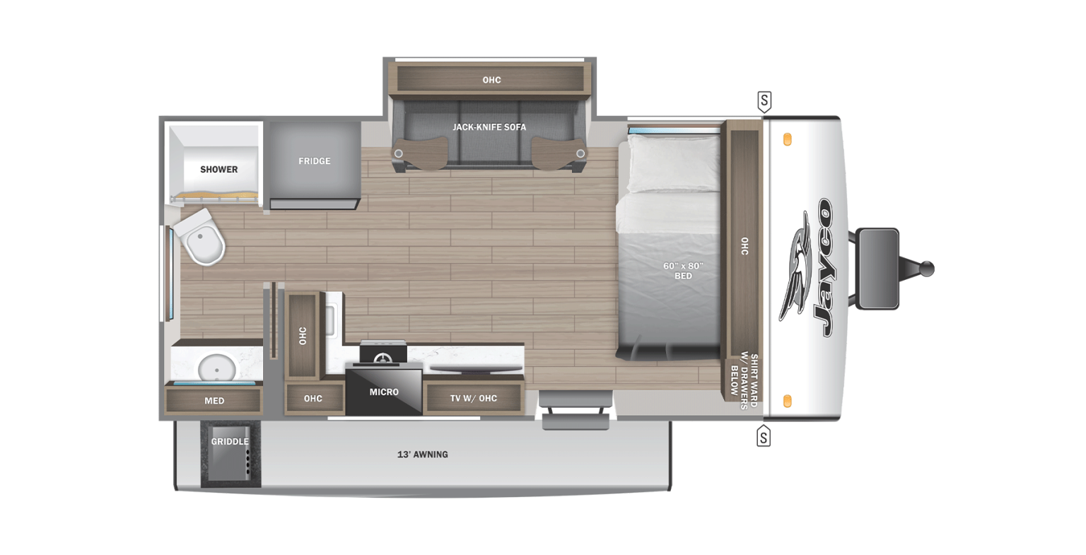 NEW 2026 Jayco Jay Feather Air 16RB - Christie's RV