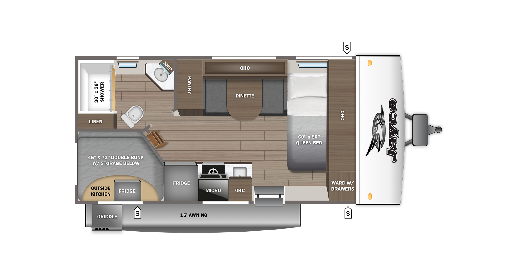 NEW 2026 Jayco Jay Feather Air 16DB - Christie's RV