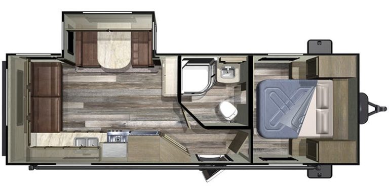 2019 Starcraft Launch 24RLS Floorplan