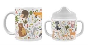 Camp Casual Coffee Mug And Sippy Cup