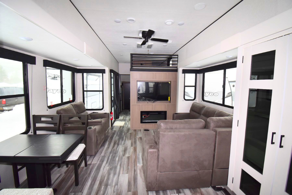 Interior of a Jayco Bungalow LOFT